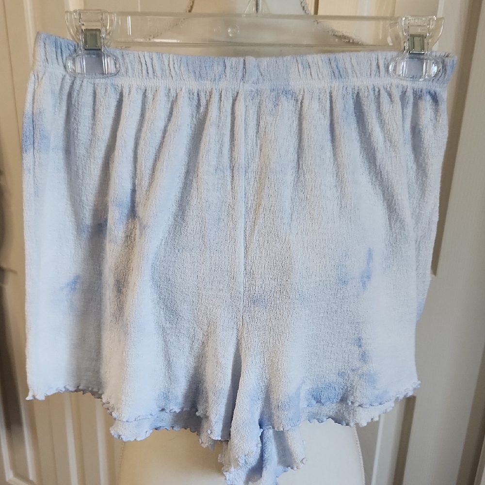 Billabong Light Blue Tie-Dye Women's Shorts